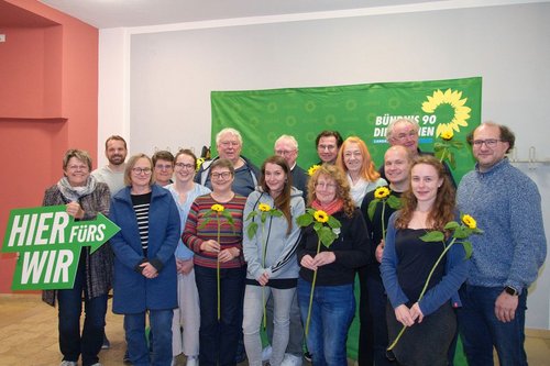 Die GRÜNEN Kandidierenden für die Stadtratswahl 2026